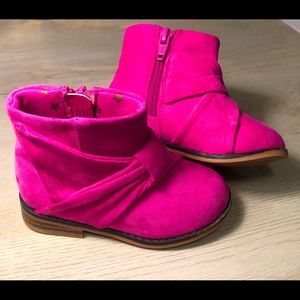 Cat & Jack Pink Girl Boots
